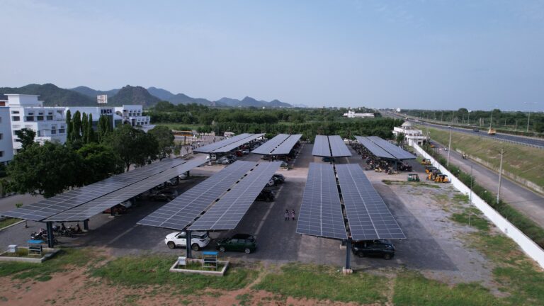 Sunworks Solar EPC Car Port Project - KMC