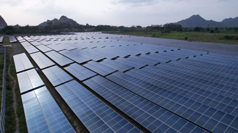 Sunworks Ground mount Solar EPC Project - Vishwa Teja Spinning Mills